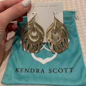 Kendra Scott gold Karina earrings